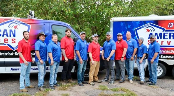 11 Men Standing At The Side Of Cars - Wichita, KS - American Services