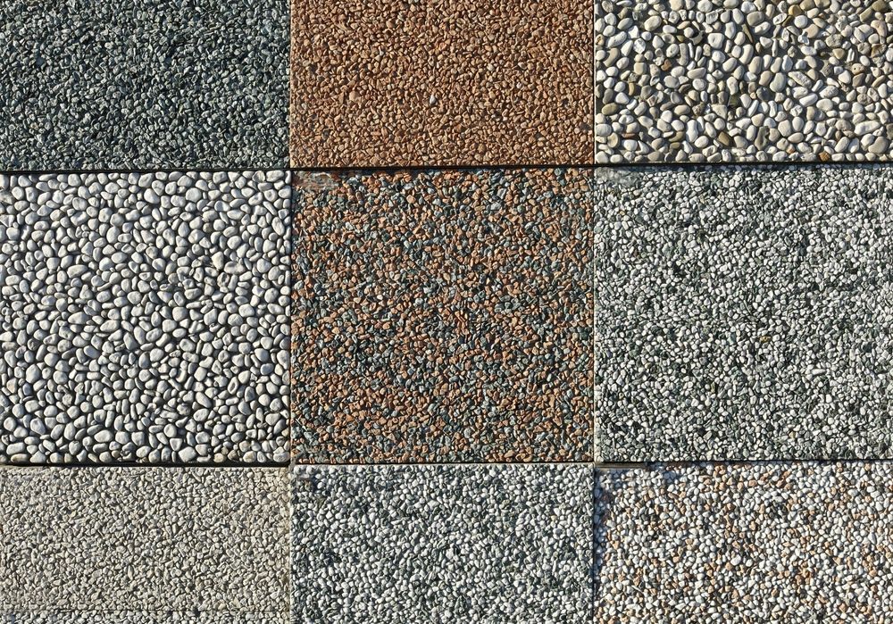 Nine Square Stone Tiles With Varying Textures and Colours — Affordable Tiles and Pavers In Hunter Valley, NSW