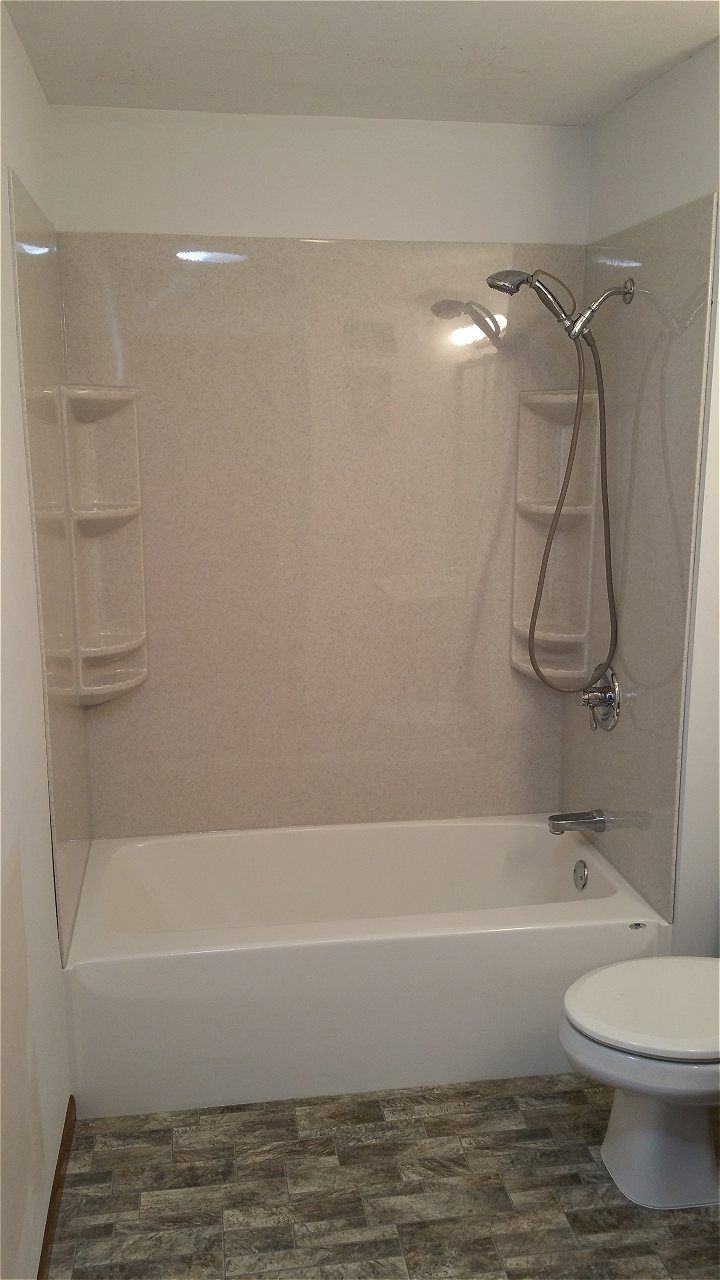 A Bathroom With A Bathtub, Toilet And Shower | Wichita, KS | David Lies Plumbing