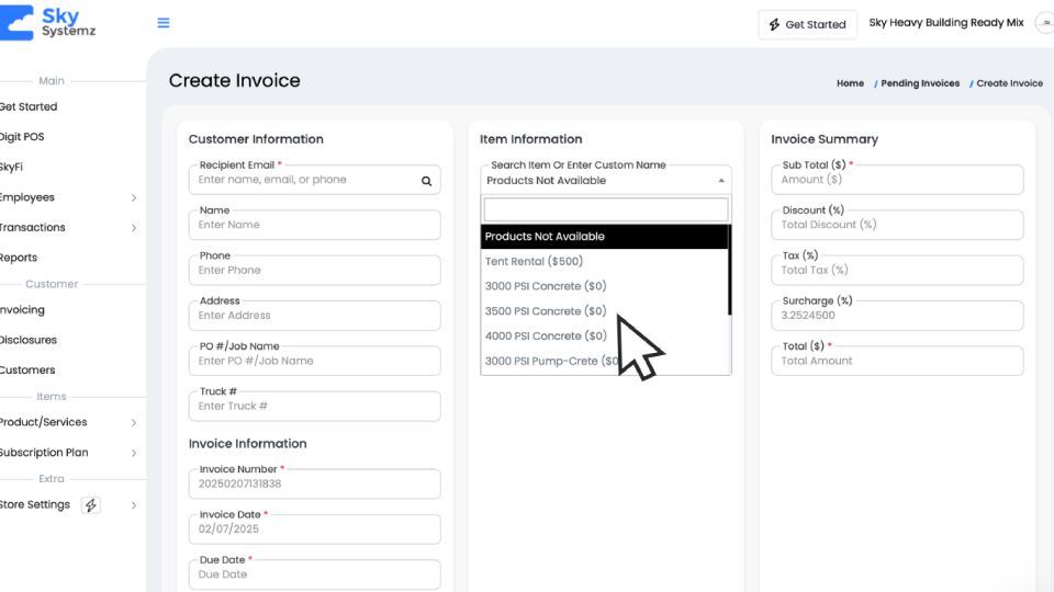 A screenshot of a website with a arrow pointing to a product.