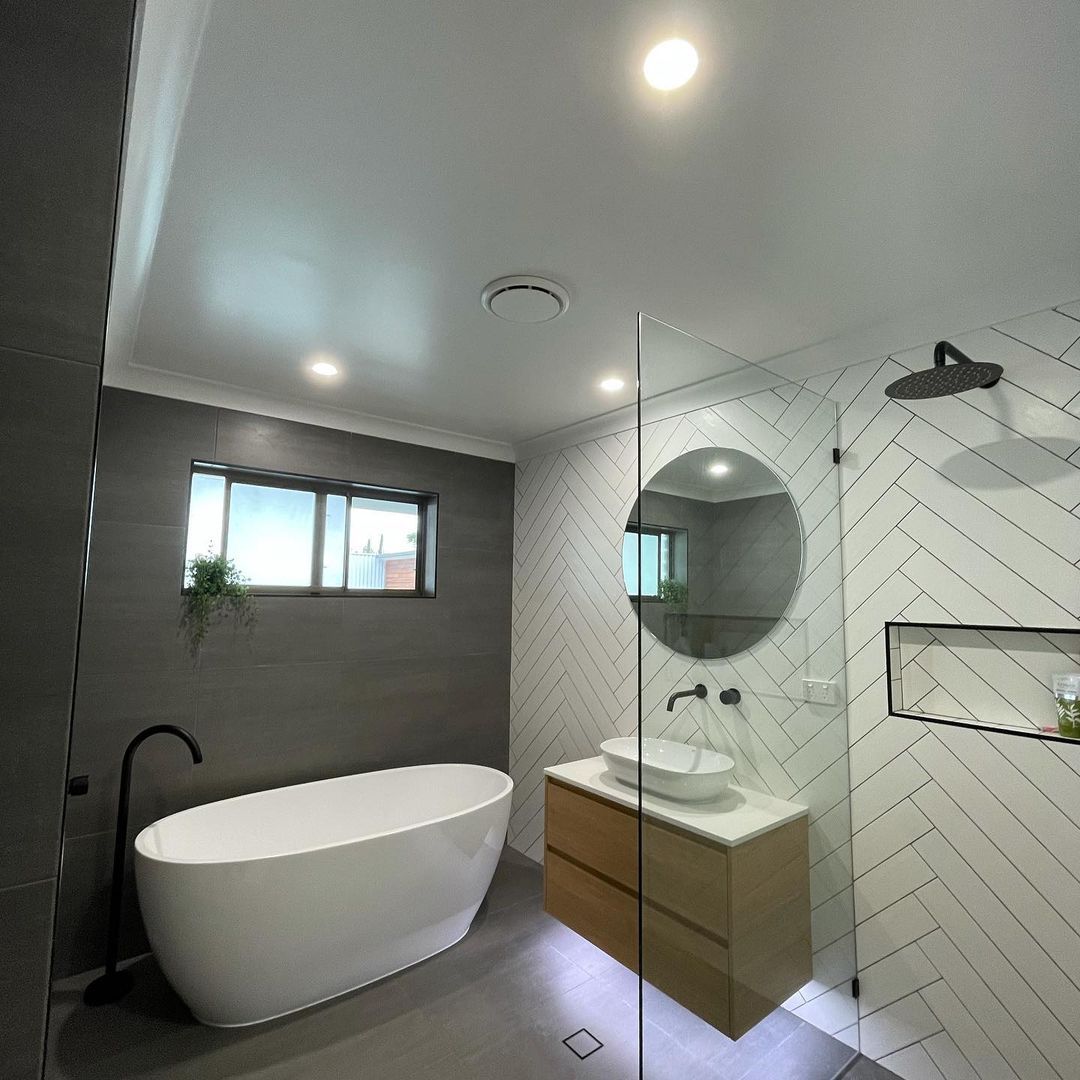 Bathroom Lights — Electrical Services in Southport, QLD