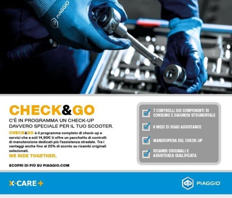 programma Check & Go Piaggio
