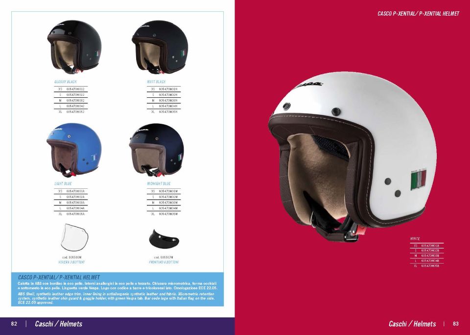 vendita caschi omologati