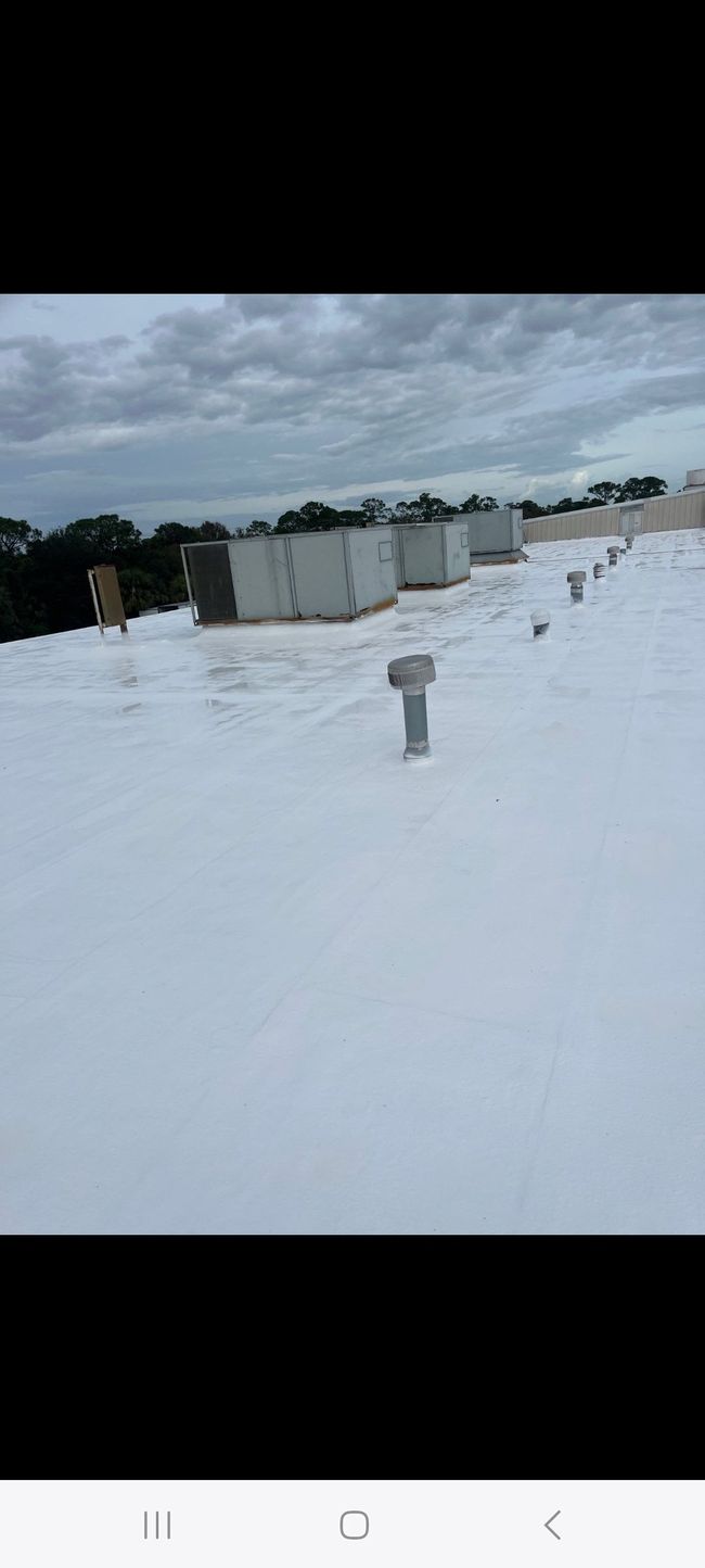 Kings Commercial Roofing LLC - spray coating roofing restoration