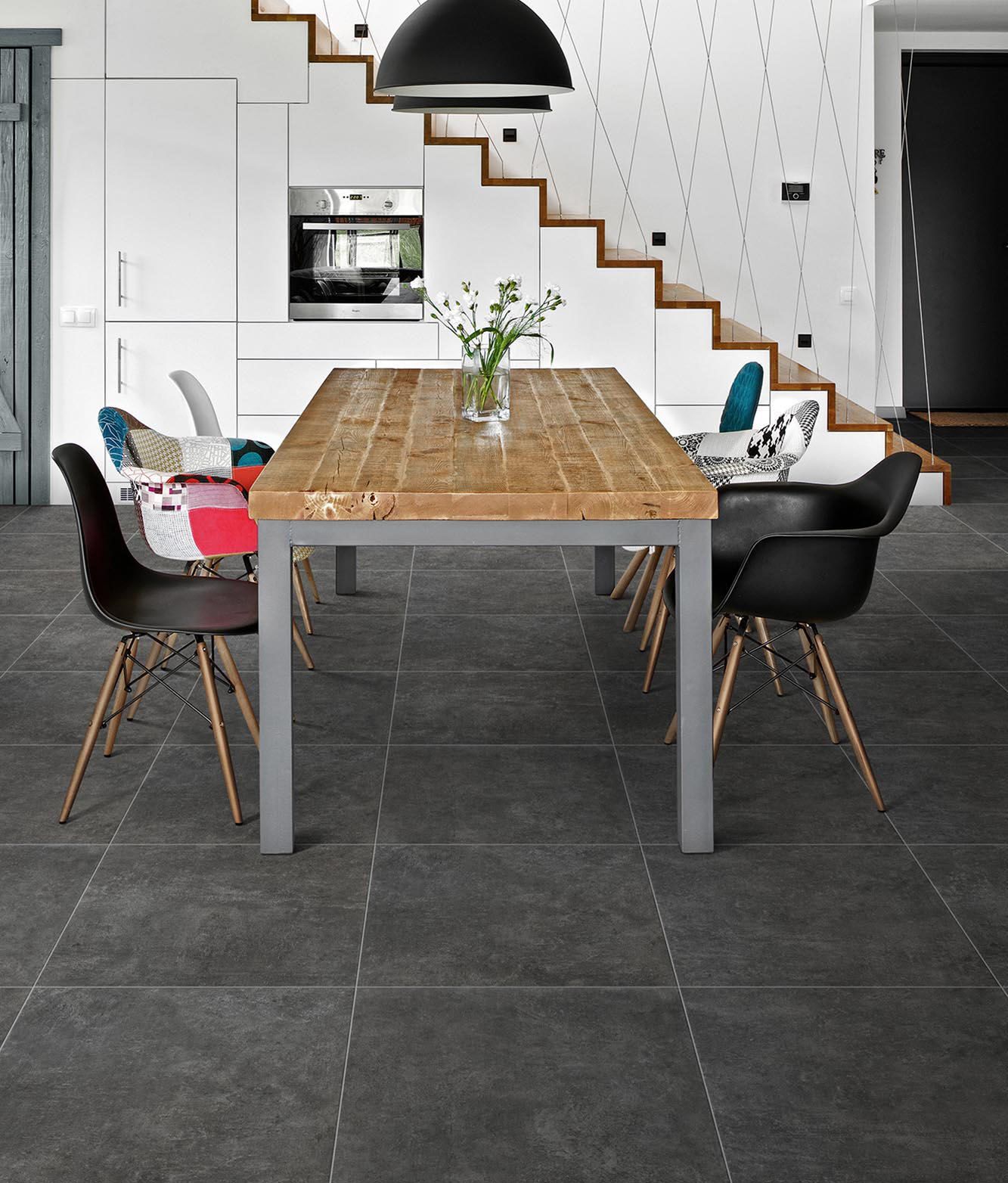 Antraciet betonlook 60x60cm