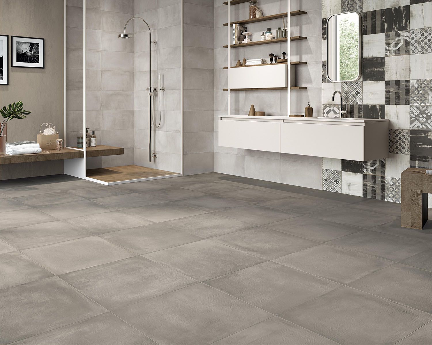 betonlook vloertegel 30x60
