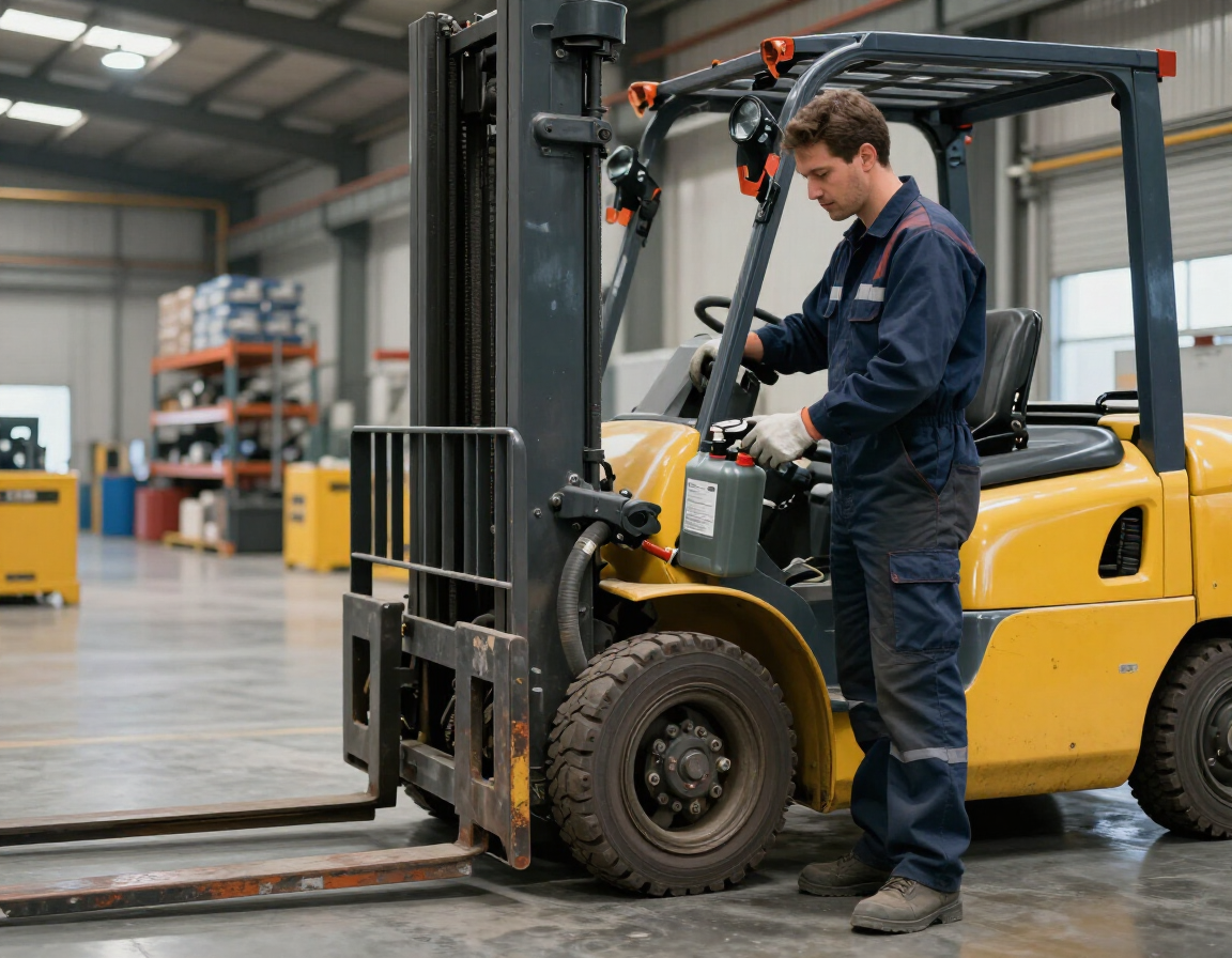 Mantenimiento preventivo de montacargas