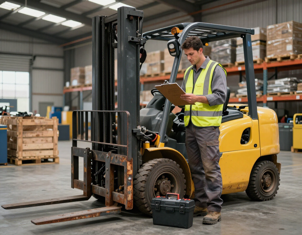 Mantenimiento preventivo de montacargas
