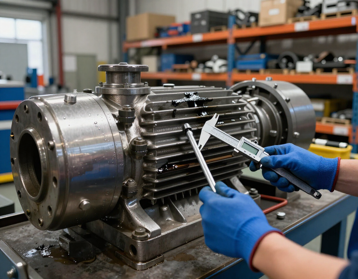 Reparación de bombas hidráulicas