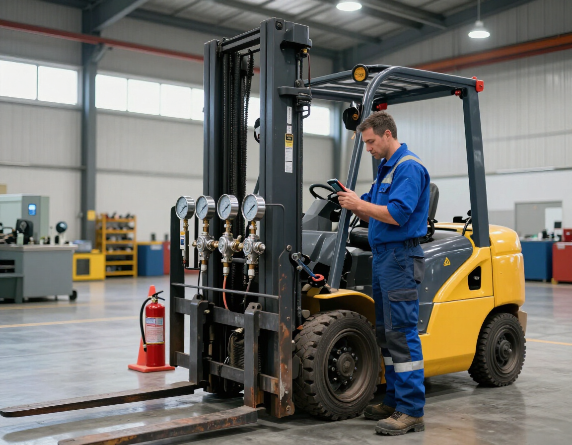 Diagnóstico de montacargas