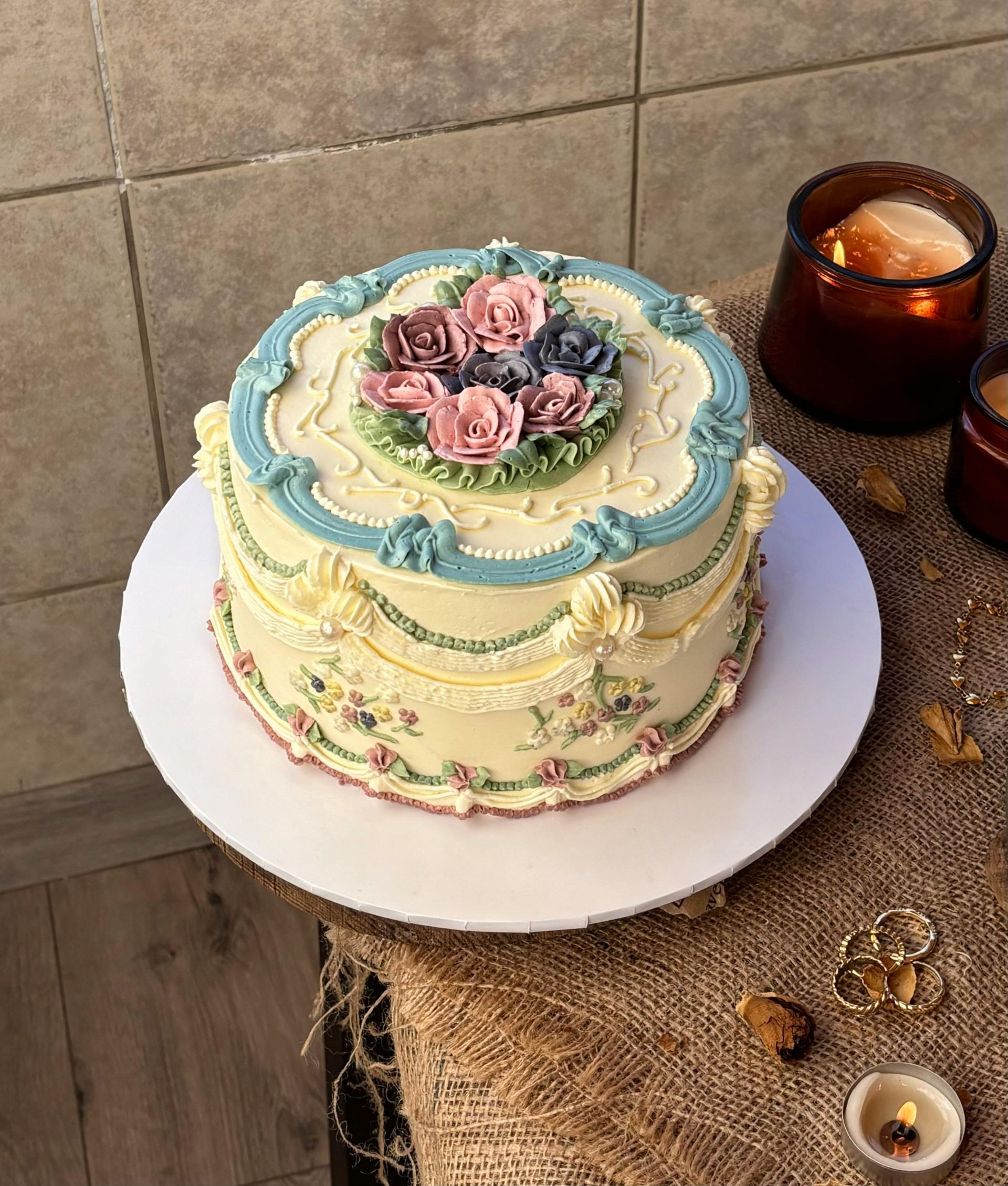 Elegant custom cakes crafted for celebration with rich flavor and smooth finishes.