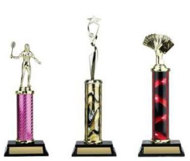 Single Post Column Trophies from Awards Canada