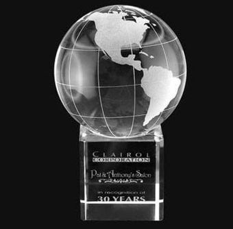 Trophée (Award) Personnalisé - Montréal, Québec, Ottawa, Laval, Gatineau,  Sherbrooke, Trois-Rivières,  Canada - Article Promotionnel #1396.
