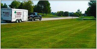Lawn Maintenance — Kling's Service Vehicle in Richfield, WI