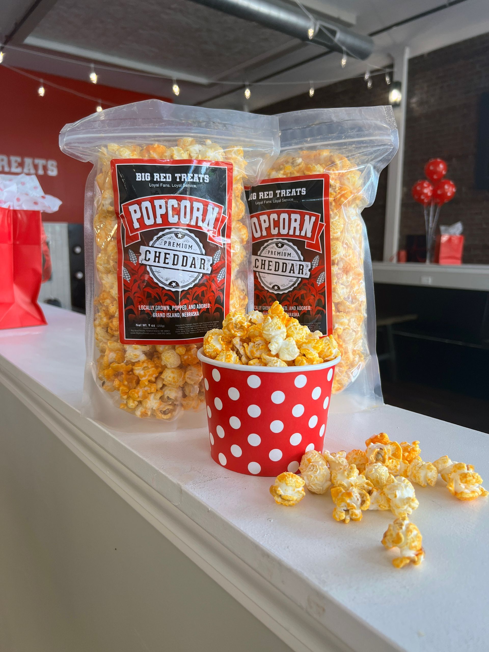 Cheddar Cheese Popcorn