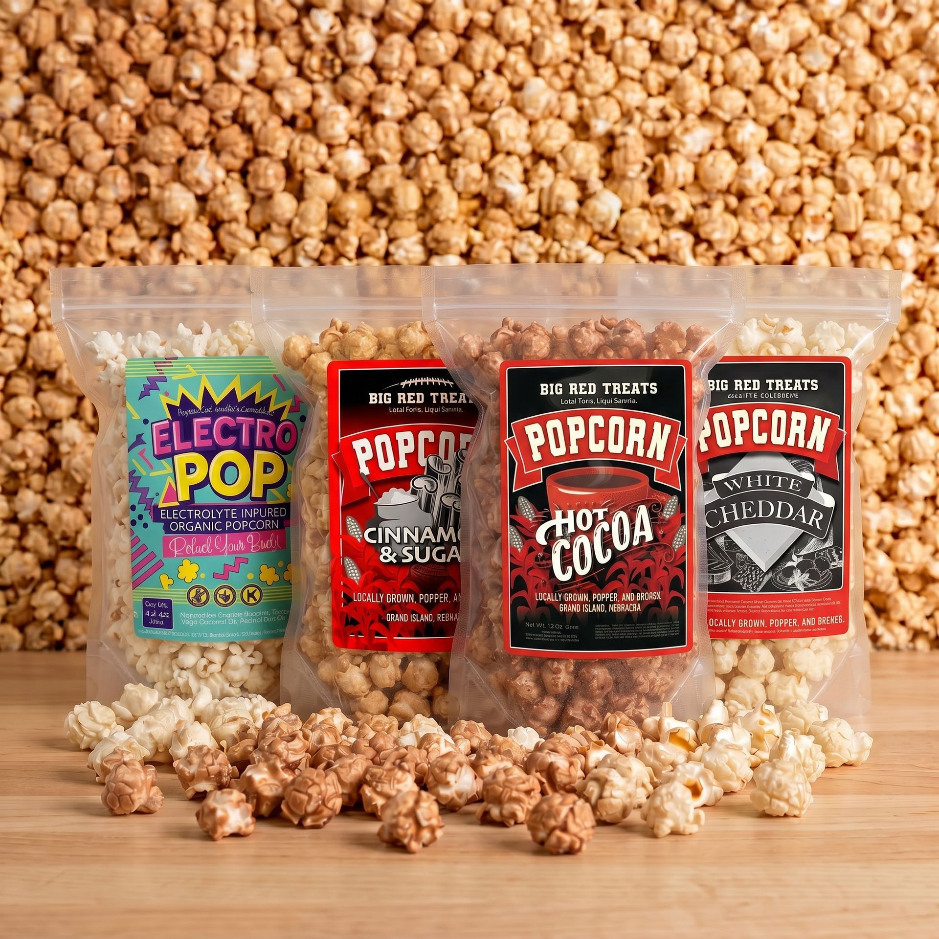 4-Pack Popcorn Combo