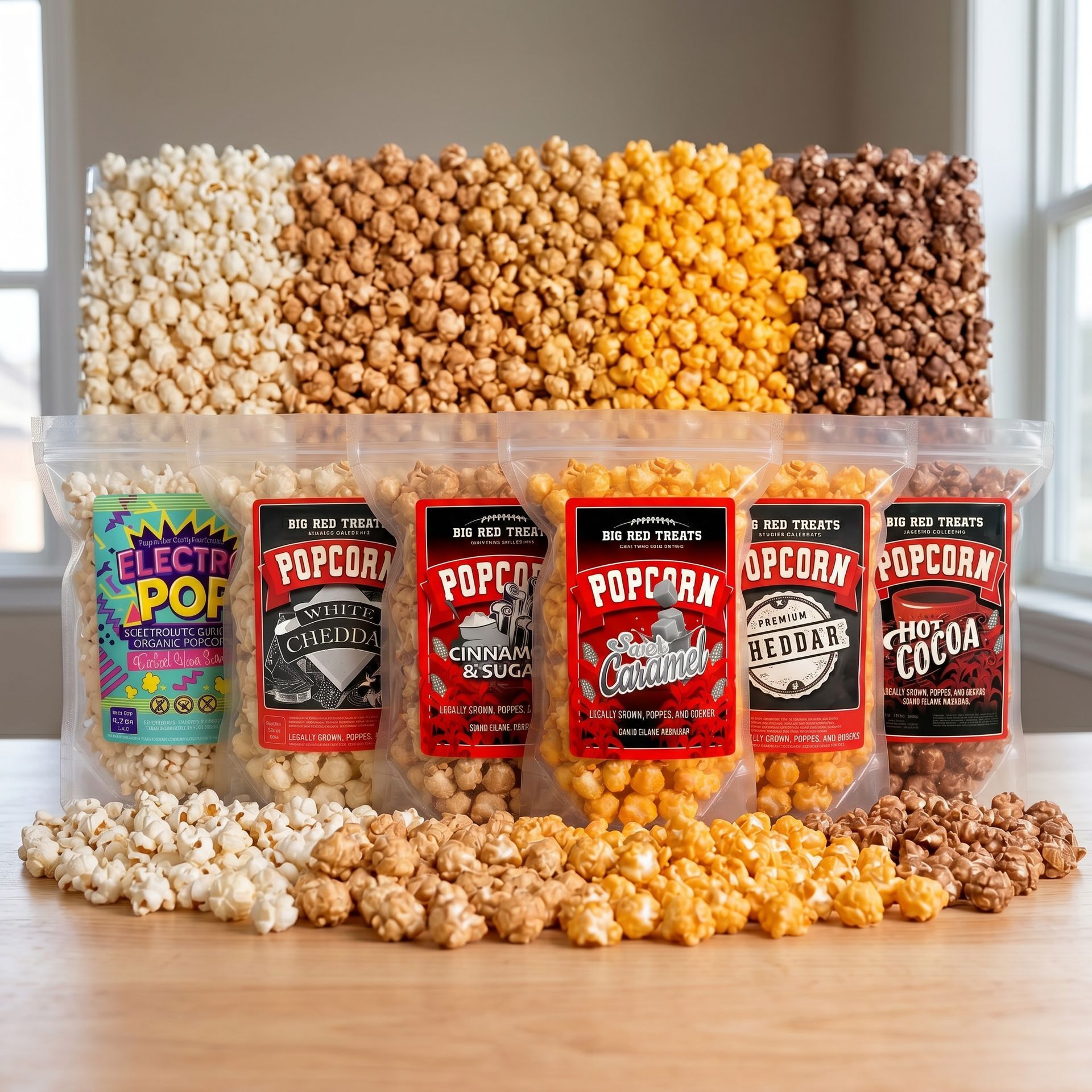 6-Pack Popcorn Combo