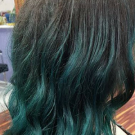 women colored hair
