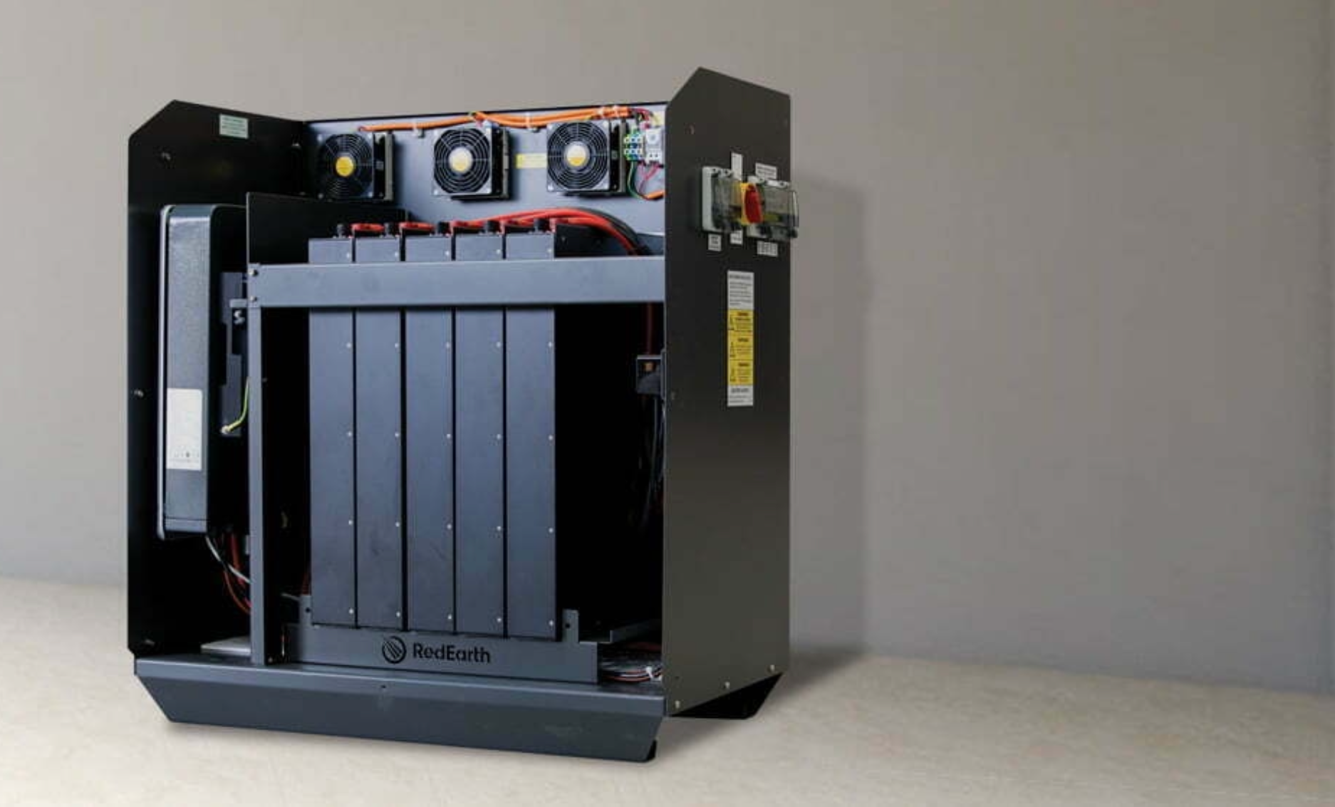 A Black Box With The Lid Open Is Sitting On A Table — L & K Electrical & Air Conditioning in Tamworth, NSW