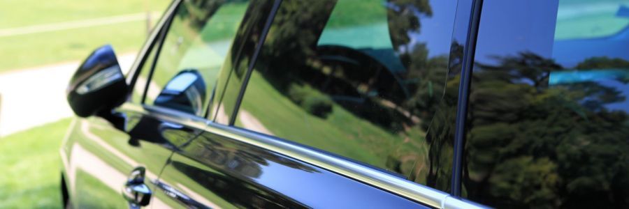 Car after mobile tinting service in Brisbane