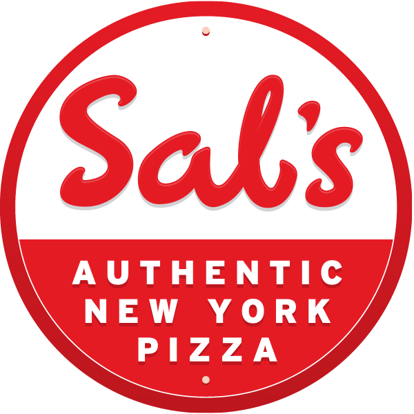 The logo for sal 's authentic new york pizza