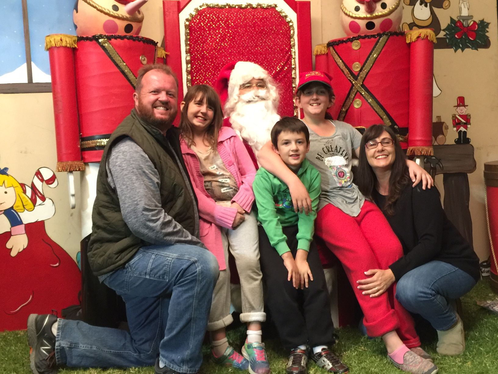 So Cal Woodworks Owner With His Family