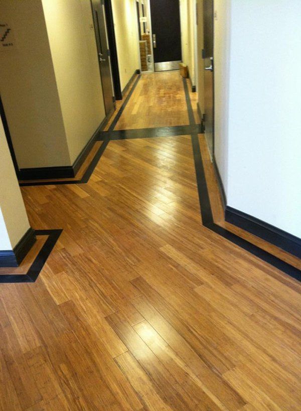 Hallway With Wood Flooring — Theodore, AL — Port City Flooring