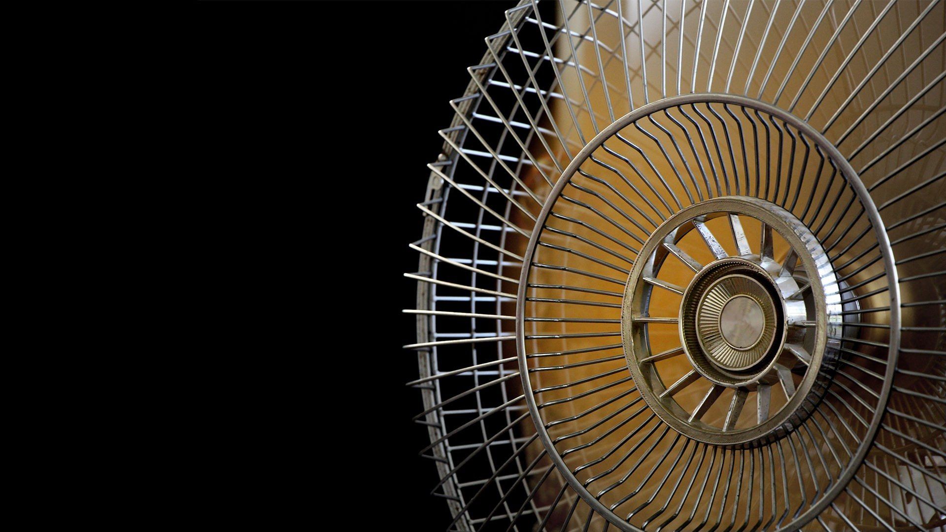 Dettaglio ventilatore industriale