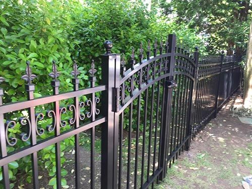 decorative wrought iron fence installation and repair in new york and new jersey