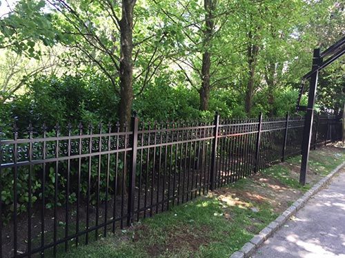 decorative wrought iron fence installation and repair in new york and new jersey