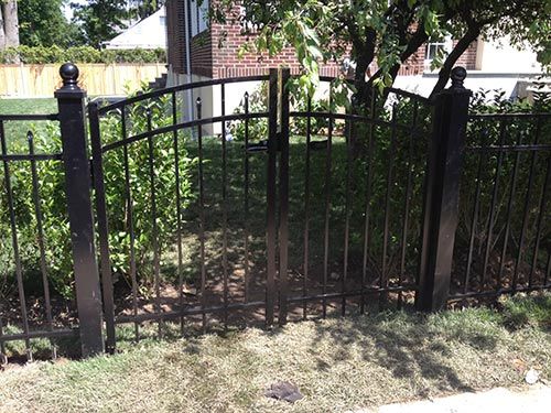 decorative wrought iron fence installation and repair in new york and new jersey