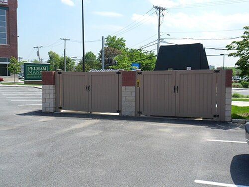 Two PVC fence—Security Fence in Bronx, NY