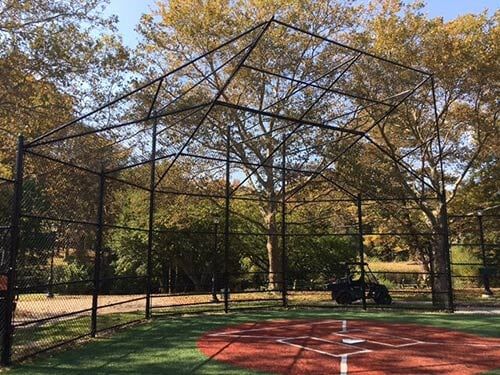 Baseball field fence — security fence in Bronx, NY