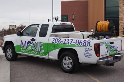 Company Truck in Pocatello, ID - Moxie Pest Control