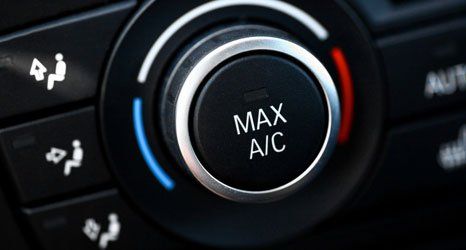 car AC adjustment nob