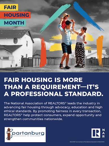 Spartanburg Association of Realtors — Fair Housing Month