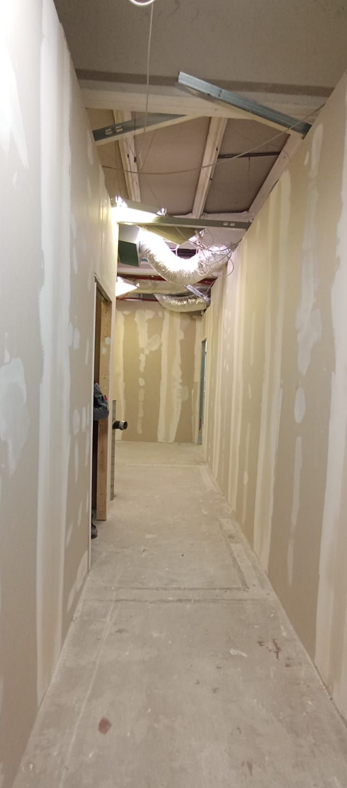 lavori edili per cabina sterile