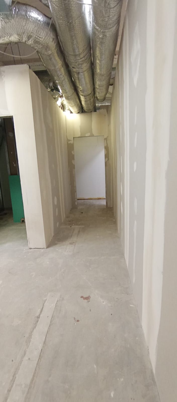 lavori edili per cabina sterile