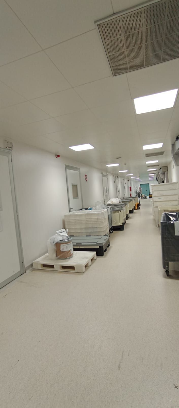 ristrutturazione cabina sterile