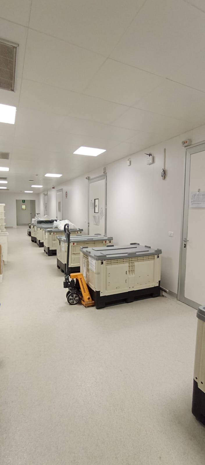 ristrutturazione cabina sterile