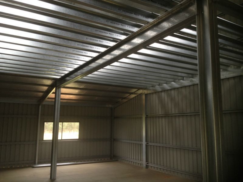 An Empty Garage - Wallan, VIC - Victorian Garages & Barns