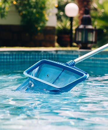 Pool Service — Pool Getting Cleaned in Malibu, CA