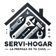 A logo for servi hogar la prepaga de tu casa