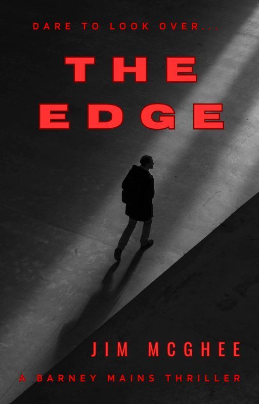 Book cover and link to video for The Edge, fifth book in the  DI Barney Mains thriller series