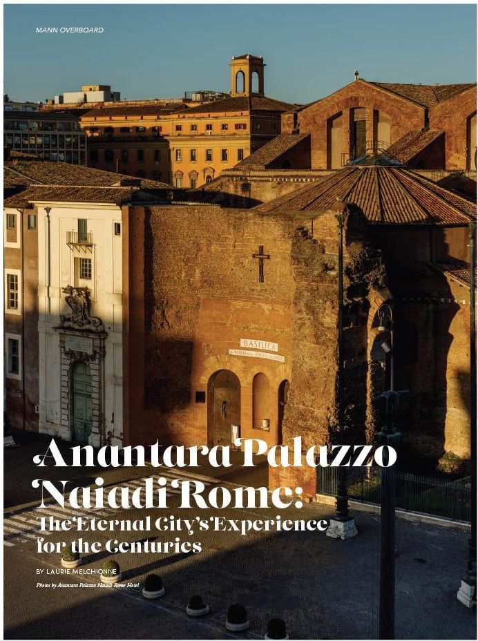 Roman ruins in Palazzo Della Repubblica in front of the Anantara hotel