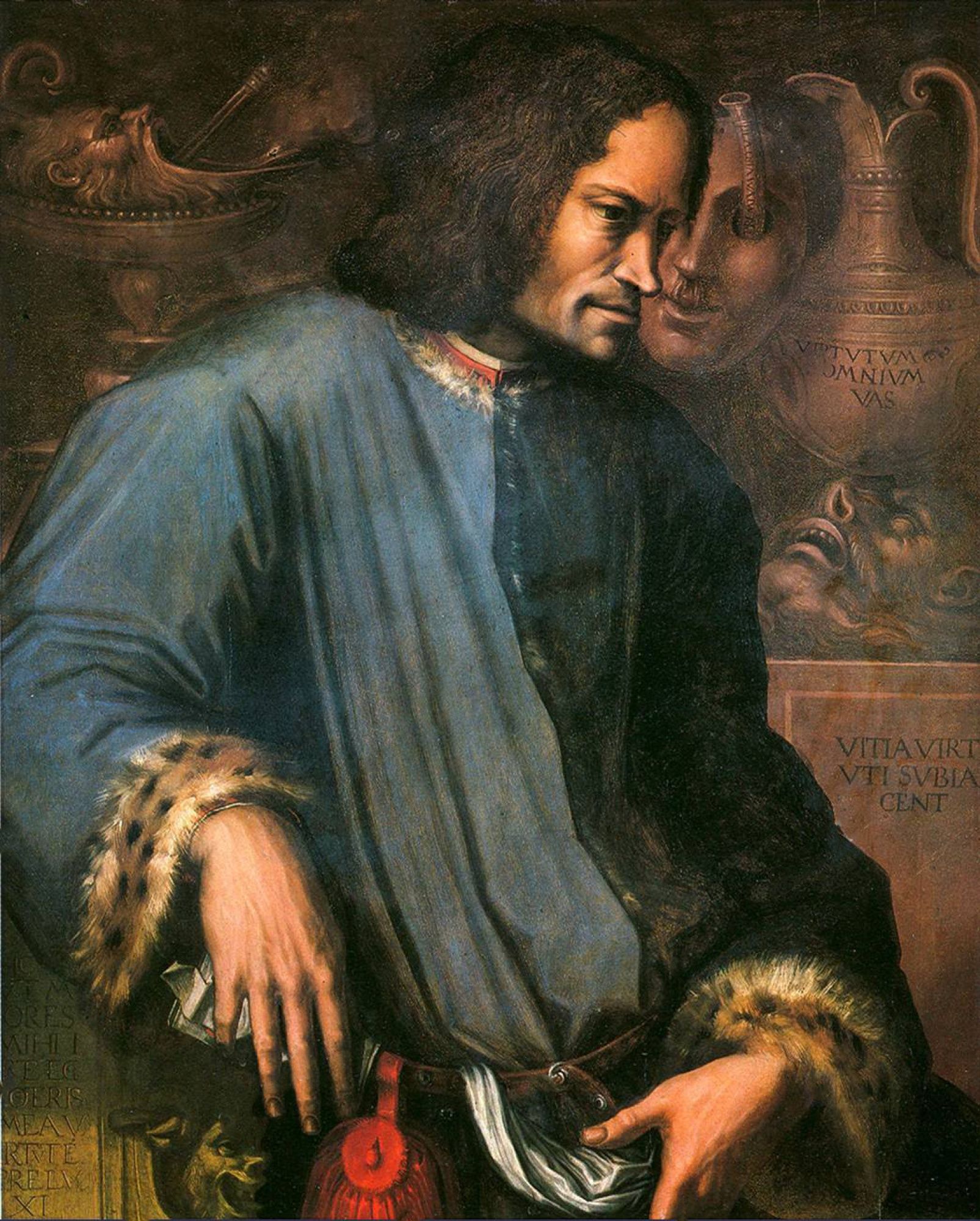 Portrait of Lorenzo de’ Medici by Giorgio Vasari, 1533-34. Source: Uffizi Gallery, Florence