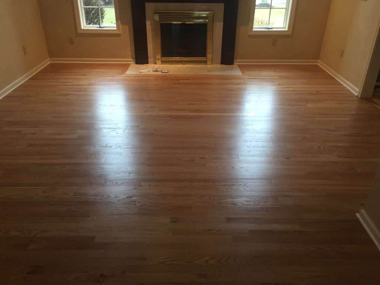 Dark Wood Flooring — Flooring Services in Gales Ferry, CT