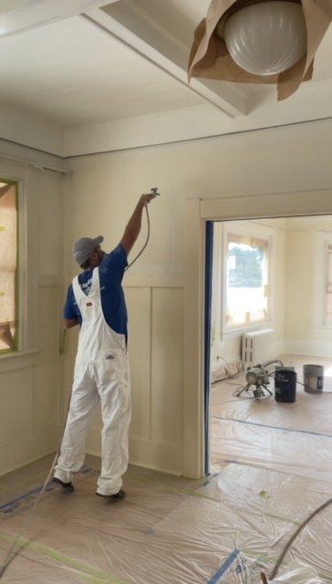 Our painting company's interior painting services in Victoria BC.