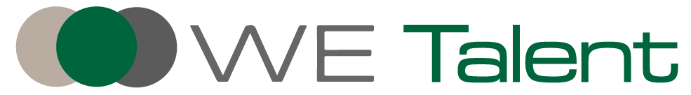 OWE Talent logo with gray and green circles and gray-green text