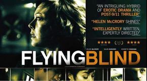 Photo of the feature film 'Flying Blind' starring Helen McCrory, produced by Ignition Films/Matador, scored by Jon Wygens in 2012.